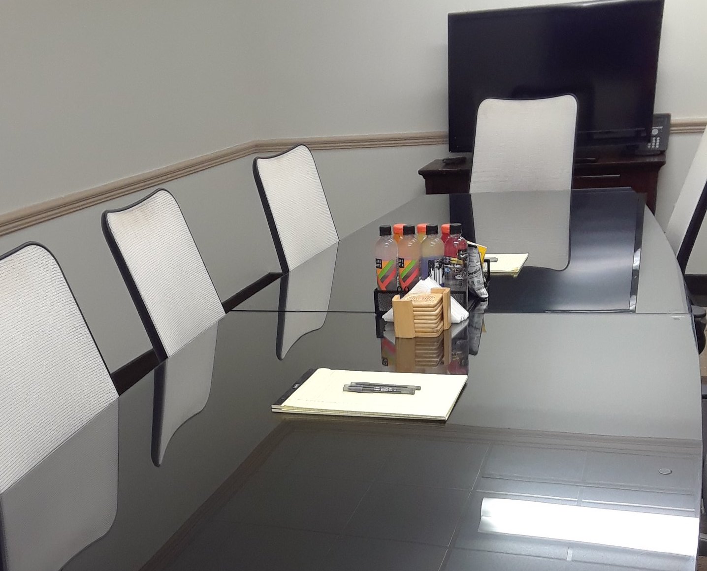 Conference room at Premier Business Suites